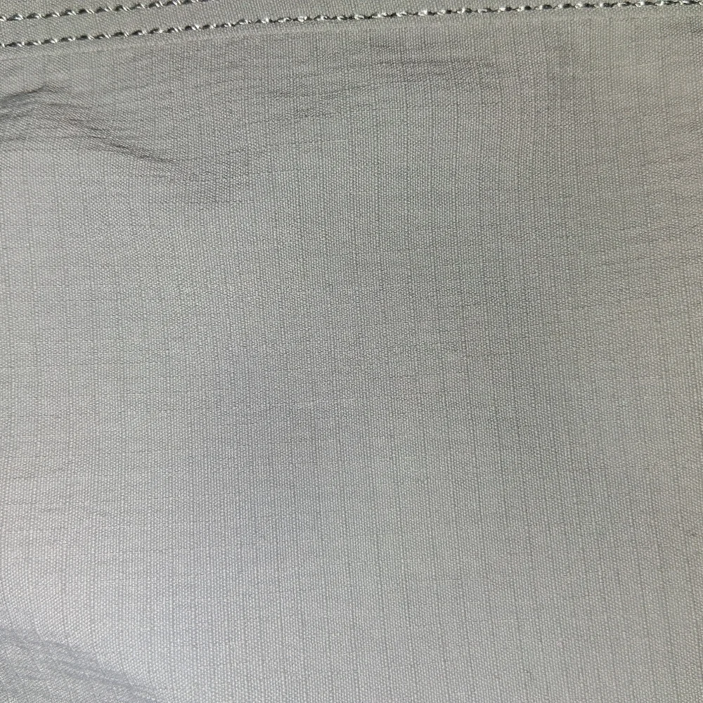 Athleta Trekkie Jogger 2.0 Pants Gray Beige UPF 50+ Rip Stop Gorp Core 10